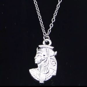 Sterling silver Egyptian goddess isis necklace silver